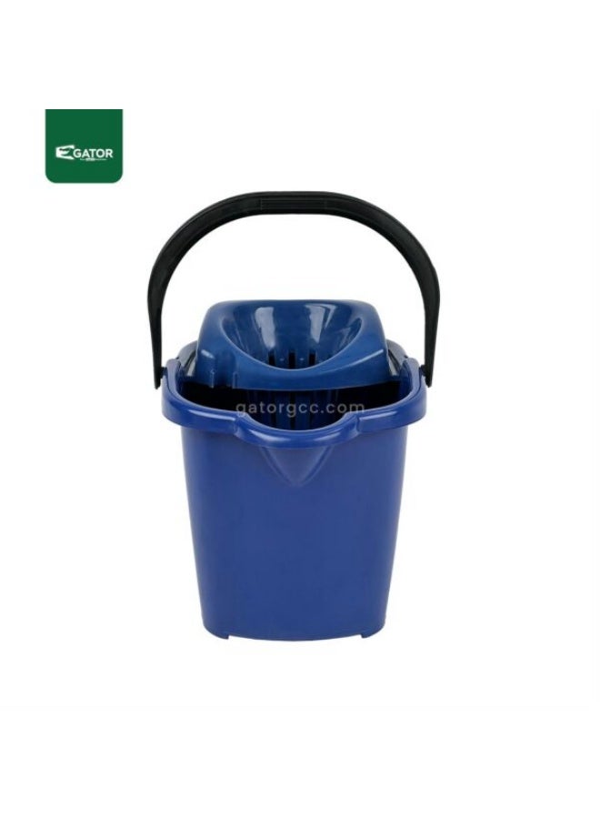 Gator Mop Bucket With Wheel 15 ltr Blue - Image 2
